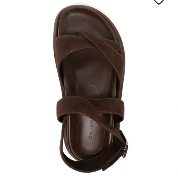 GIA/RHW 41 Suede Sandals Sz 39 - Picture 3 of 6
